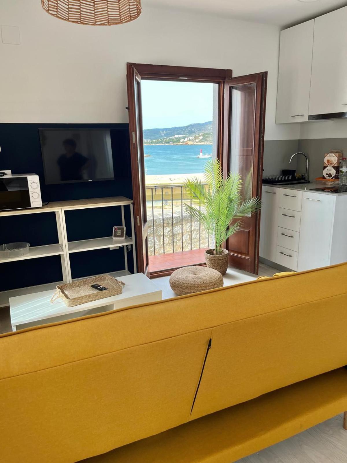 Апартаменты Apartamento En El Castillo De Пеньискола Экстерьер фото