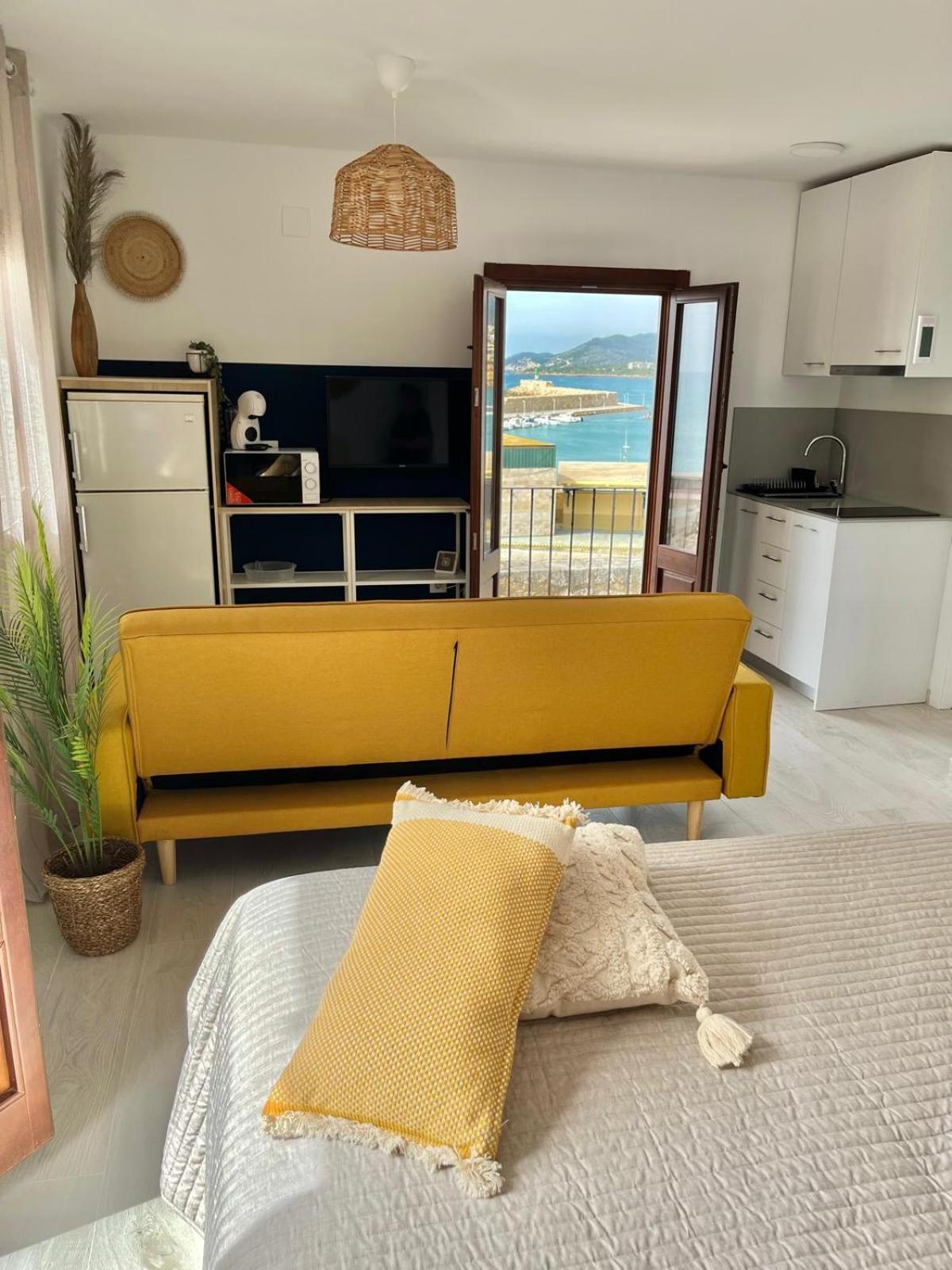 Апартаменты Apartamento En El Castillo De Пеньискола Экстерьер фото